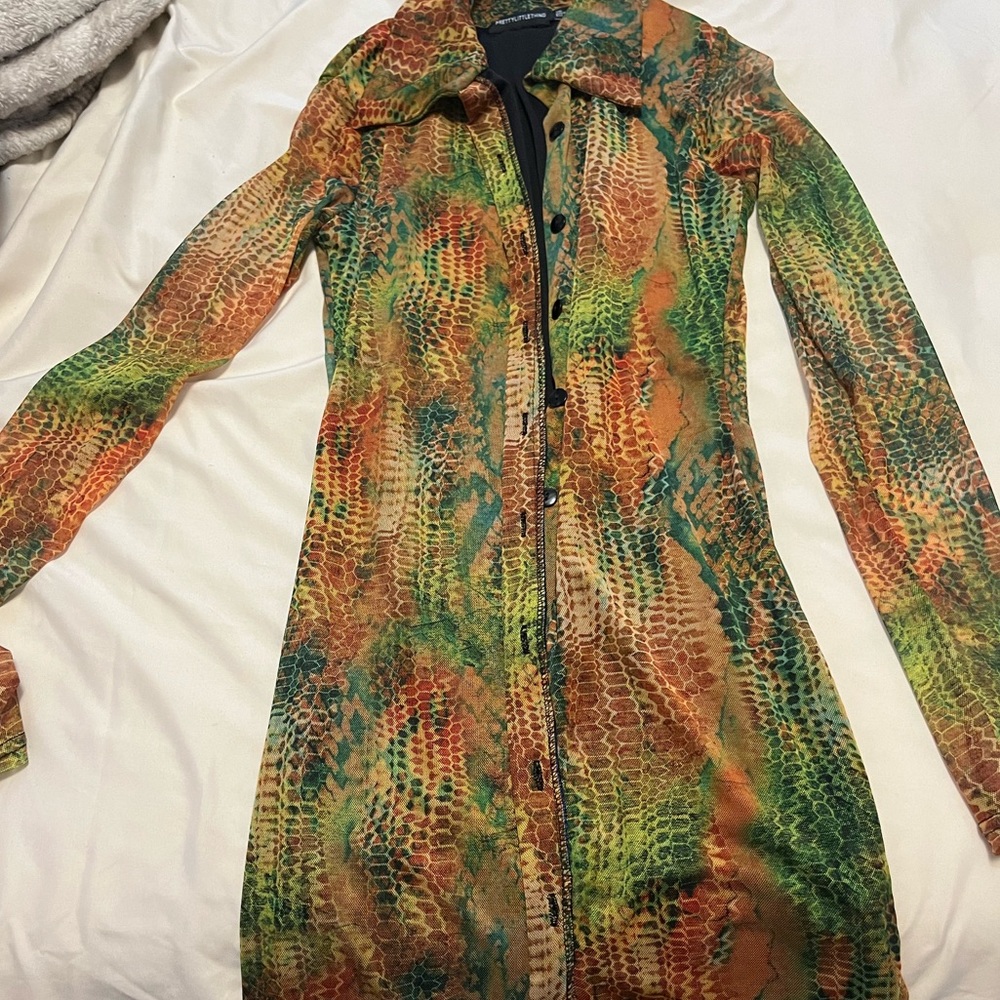 long sleeved dress